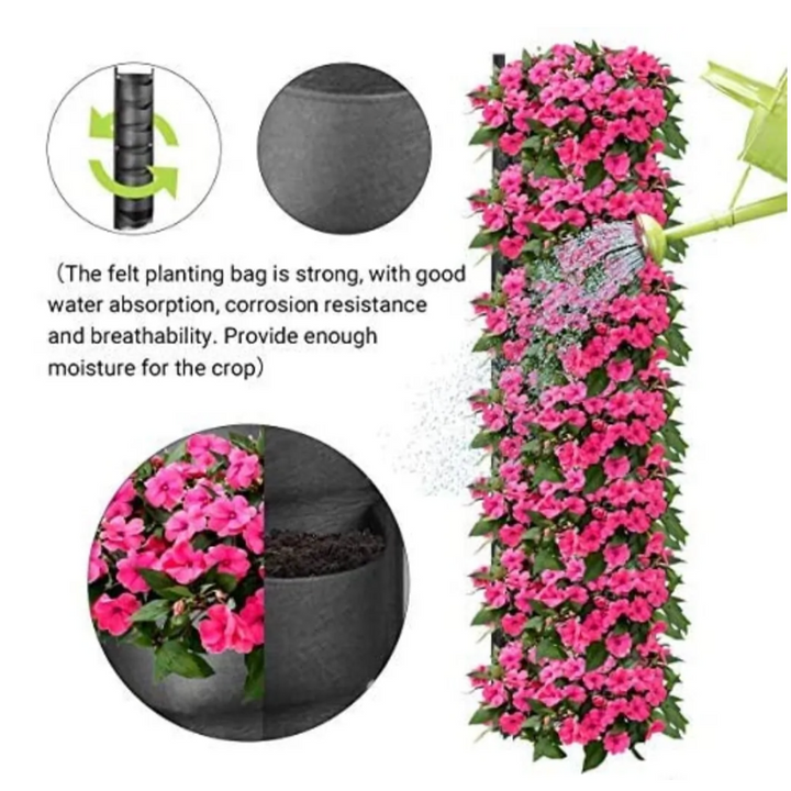Vertical Hanging Garden Pots