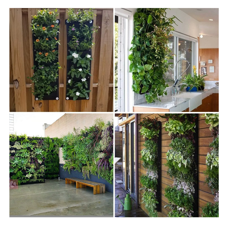 Vertical Hanging Garden Pots