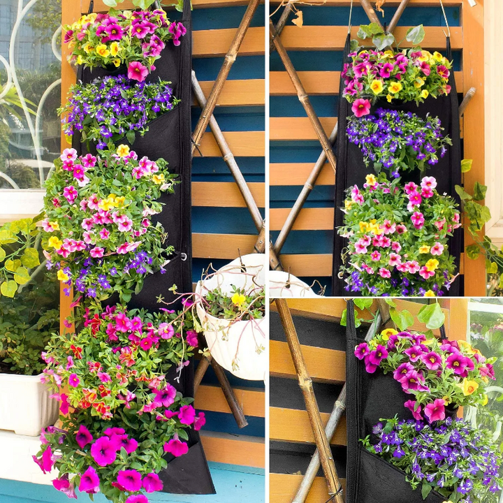 Vertical Hanging Garden Pots