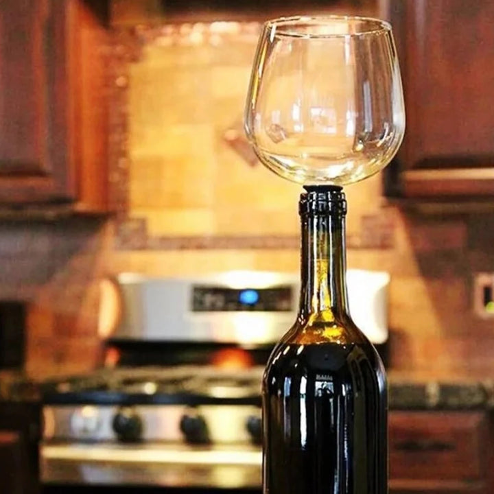 Creative Bottle Wine Glass